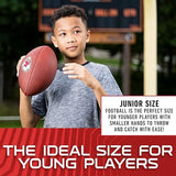 Franklin Sport NFL Team Football - Youth Junior Size Football for Kids - Official NFL Team Logo + Colors Youth Football - Kids NFL Fan Shop Football