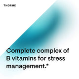 THORNE Thorne Stress B-Complex - Vitamin B Complex for Stress Support - 60 Capsules - 60 Servings