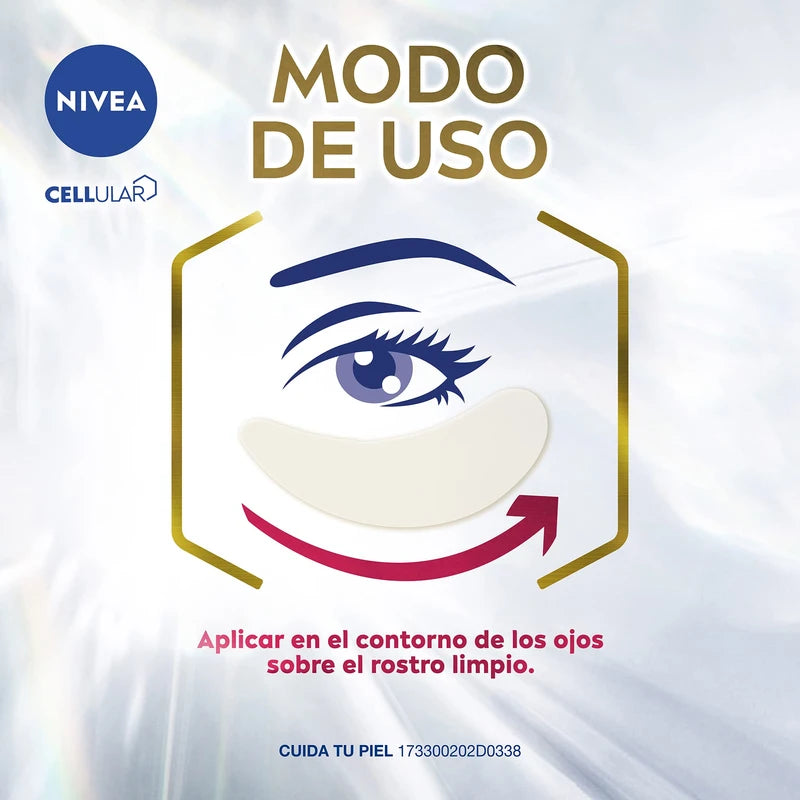 NIVEA Kit Anti-manchas Rutina Facial Completa Luminous 630 (4 piezas), Enriquecida con Ácido Hialurónico Serum facial + Fluido facial con Vitamina E y FPS50 + Contorno de Ojos Anti-ojeras + Crema de Noche Reparadora