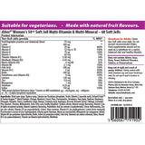 Alive! Women’s 50+ Multivitamin Gummies, Multi-Vitamins & Minerals with a Blend of 26 Fruits & Vegetables, Specially Balanced Formulation for Women, Suitable for Vegetarians - 60 Gummies