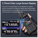 BaoFeng UV18 Pro Max GPS Air Band Walkie Talkie NOAA Type-C Long Range Ham Radio