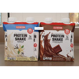 Elevation by Millville Elevation High Performance Protein Shake Vanilla and Chocolate 44fl oz 1.3L (8 Bottles/2 Packs)