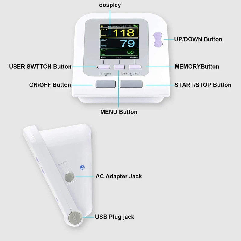 CONTEC 08A Electronic Sphygmomanomet