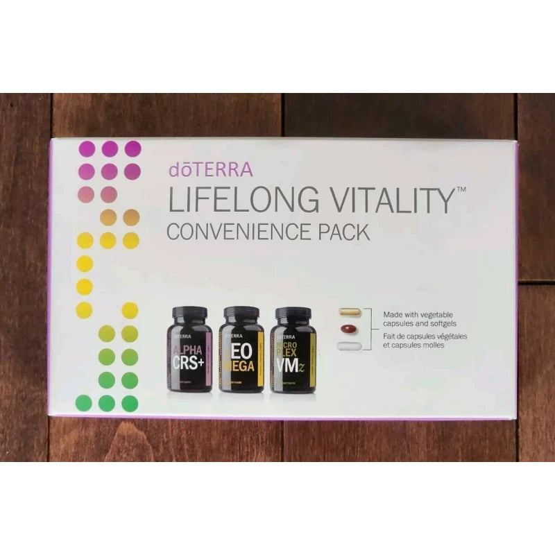 doTerra Lifelong Vitality Convenience Pack LLV Supplements New Sealed Exp. 2025