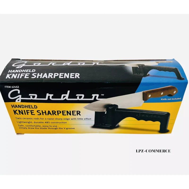 Gordon Knife Knife Sharpener Handheld Ceramic ~New~.