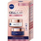 NIVEA Cellular Expert Lift Anti Folding Cream Set for Day and Night SPF 30, 2 x 50 ml, Pack of 2