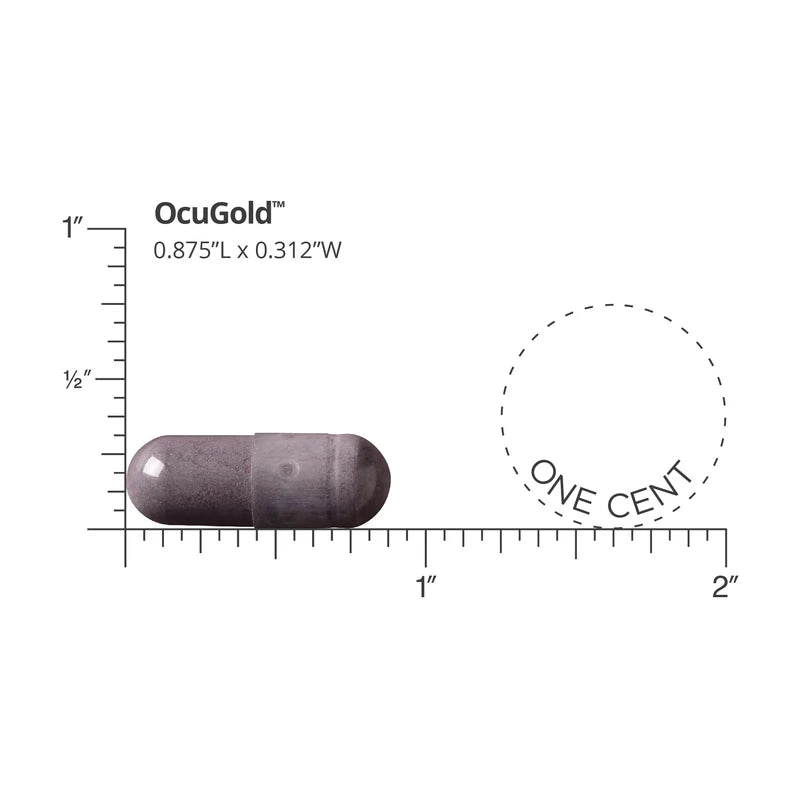 DOCTORS' PREFERRED Clinical-Grade OcuGold with Lutein and Zeaxanthin, Bilberry, Saffron for Macula & Retina Health, Digital Eye Strain, Eye Fatigue and Visual Performance - 30 Vegan Capsules