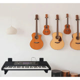 BAODASAI Musical Keyboard Stand Mount, Keyboard Arms Adjustable Wall Mounts, Piano keyboard Wall Mount Telescoping Arms from 10" to 16"(Pair)