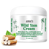ANNA’S Wild Yam Cream - Organic Relief for Hot Flashes, Night Sweats & Hormonal Balance - Feel Your Best! Body Care Comfort - Volume: 100g*2pcs