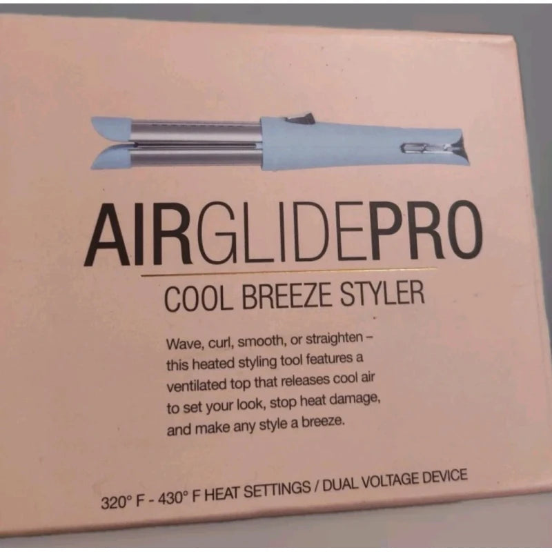 Calista Airglide Pro Cool Breeze Styler Blue Topaz ~ New in Box ~ Fast Free Ship