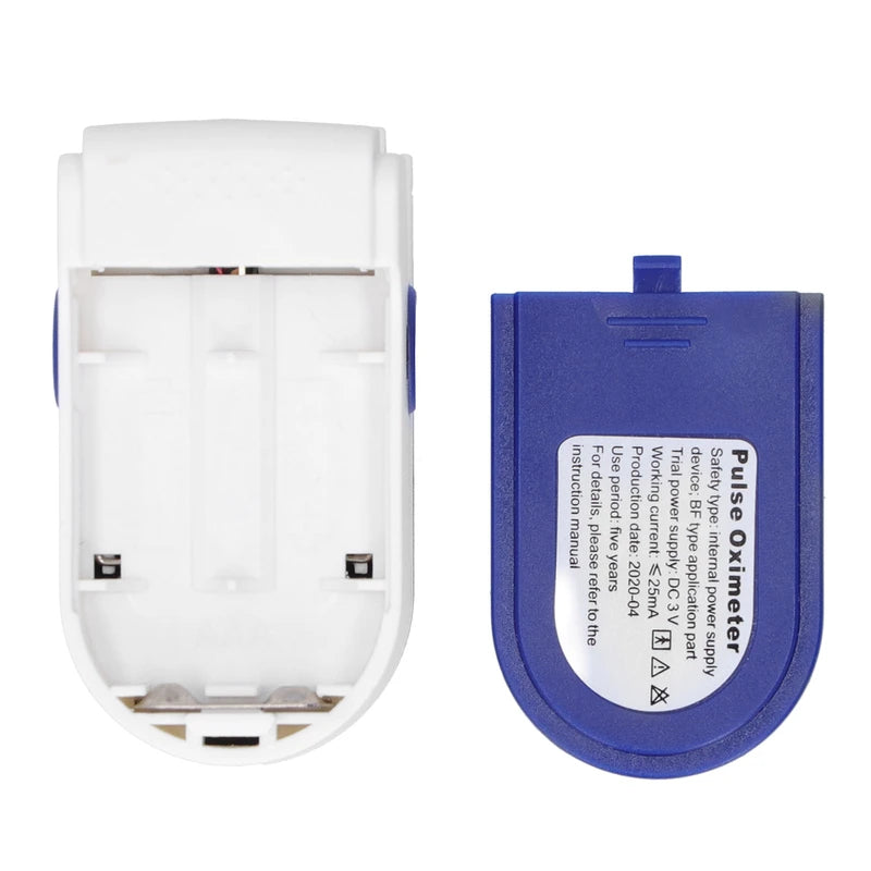 Fingertip Pulse Oximeter LED Dispaly Blood Oxygen Saturation Heart Rate Monitor with Strap