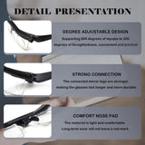 Vi Shift adjustable reading glasses men, Flex Focal Glasses, Adjustable Glasses for Men&Women (Pack of 2)