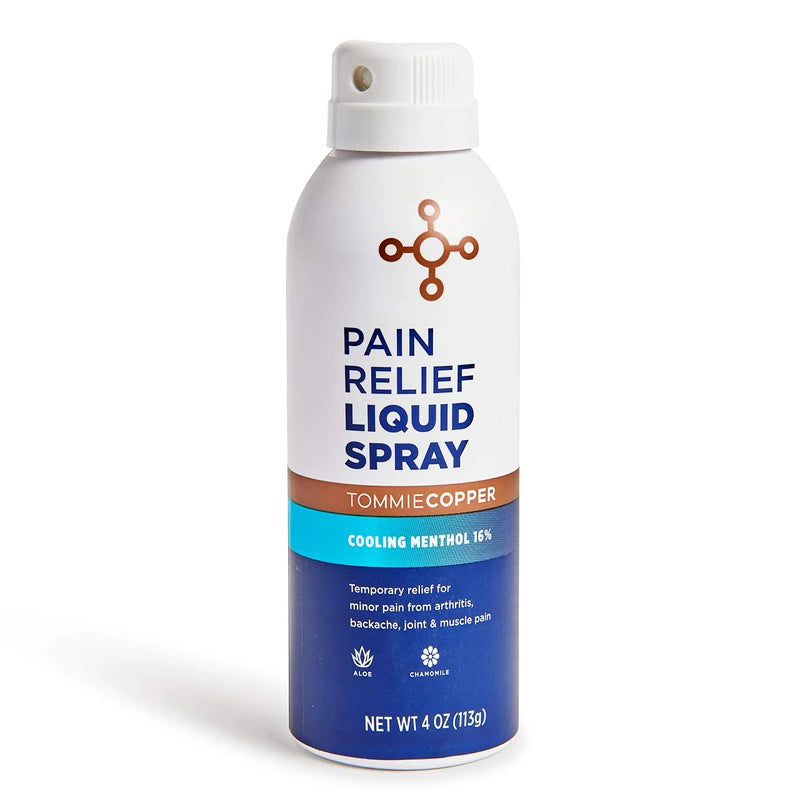 Tommie Copper Pain Relief Spray | Cooling Quick-Dry Menthol Soothing Relief for Sore Joints, Muscle Aches & Arthritis Pain