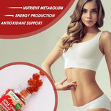 Apple Cider Vinegar Gummies 60 Counts 1000mg AVC with Vitamin B6 Vitamin B12 for Metabolism, Digestion, Detox, Gut & Immune Health