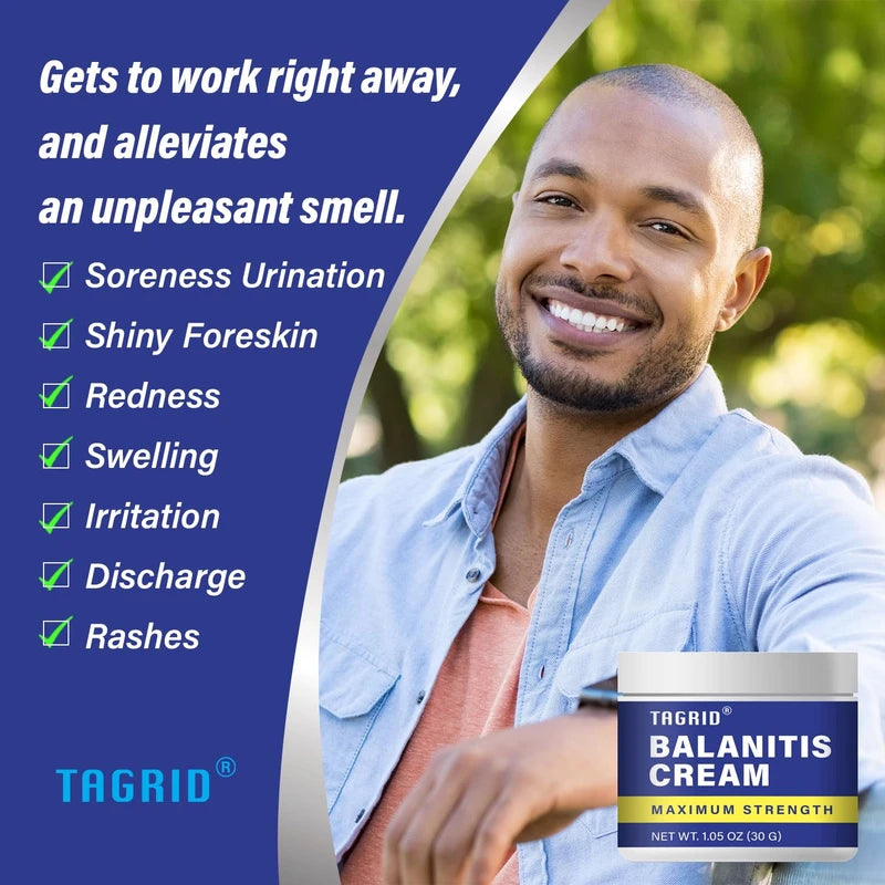 TAGRID TAGRID Balanitis Treatment for Men, Cream for Balanitis, Balanitis Relief - 30g