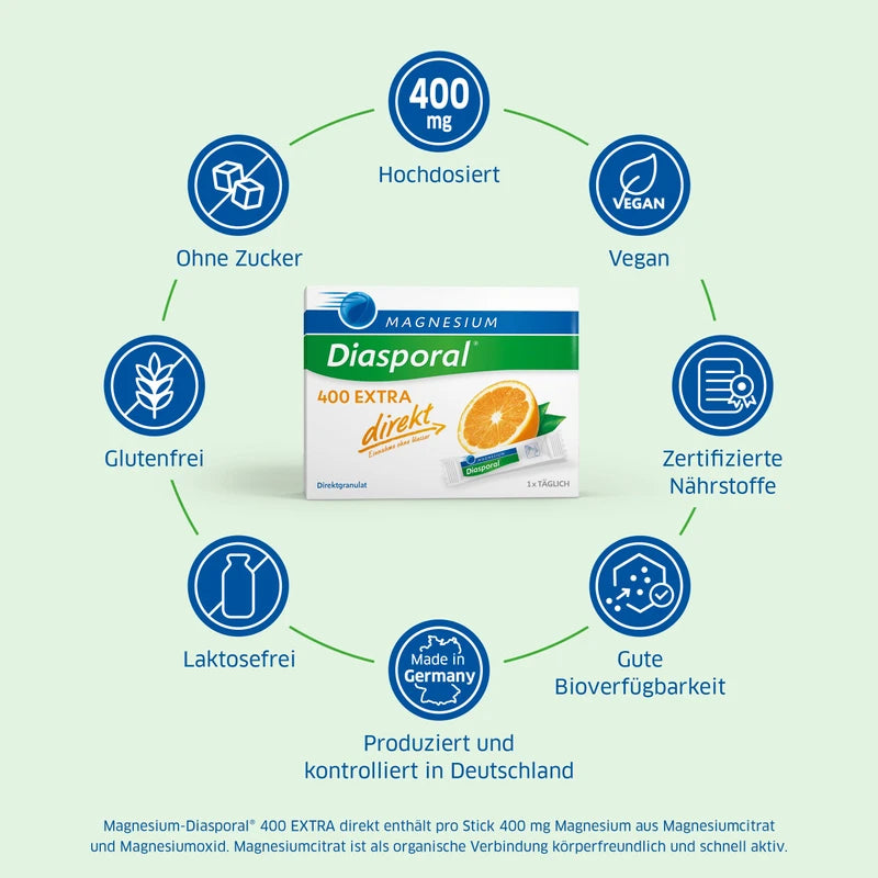 Magnesium Diasporal 400 Extra 20 sticks