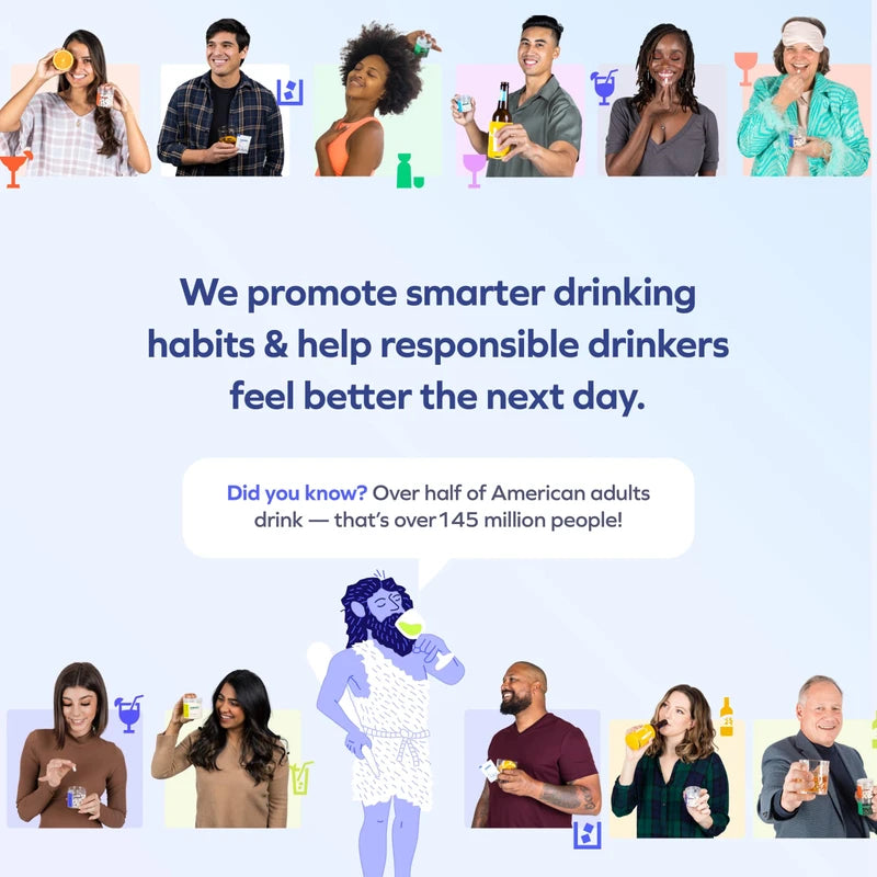 Cheers Relief | Next Morning Aid with Ginger + White Willow Bark | Feel Better After Drinking | 12 Doses | Ginger, White Willow Bark, L-Theanine, Caffeine