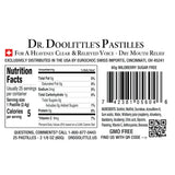 DOOLITTLE DOOLITTLE Sugar Free Soft Fruit Pastilles for Voice and Throat, Wild Berries Flavor, 2.12 Ounce Tin, Approximately 25 Count Package, 4 Pack