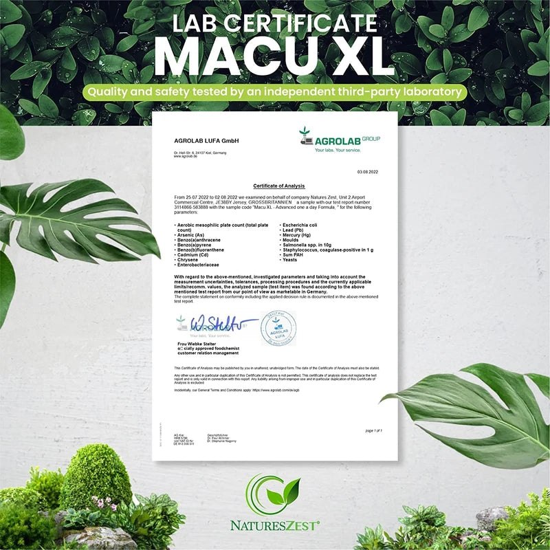Macu XL - Lutein and Zeaxanthin Supplement - 6 Month Supply with Meso Zeaxanthin, Bilberry Extract, Vitamins A, B12 & Zinc, 180 Vegan Capsules - Eye Supplement for Vision Health – Packaging May Vary