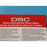 DSC Brand New DSC WS4913 Wireless Carbon Monoxide Detector- READ DESCRIPTION DETAIL