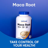 Nutricost Maca Root Capsules (Lepidium meyenii) 750mg, 180 Capsules, 180 Servings