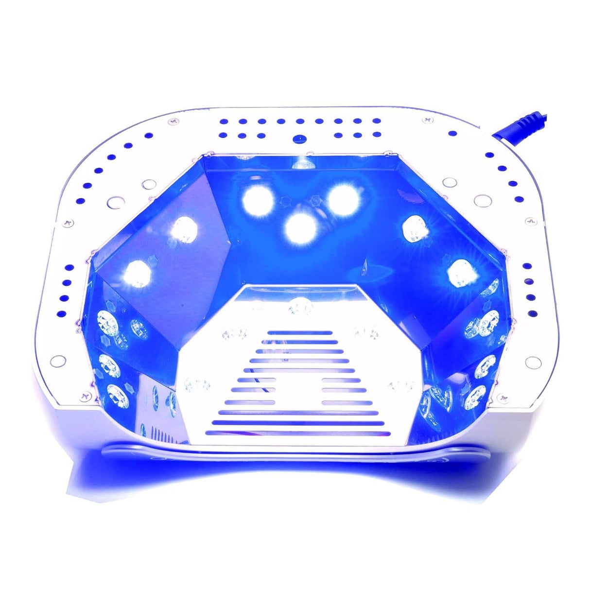 Gelish 18G Classic LED Light - Professional Nail Curing Lamp for Home or Salon Use, Fast-Drying 36W, Corded, SafeLight™ Technology, Ergonomic Design, Pedicure-Friendly.