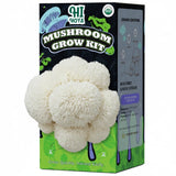 Organic Mushroom Growing Kit, Lion's Mane Mushroom Grow Kit with All Accessories, Grow Fresh Edible Mushrooms Indoor, USDA Certified Organic, Non-GMO, Easy to Grow at Home