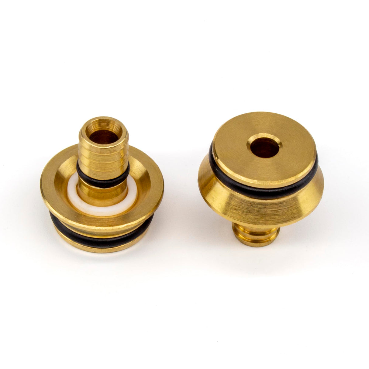 12mm x 1.6mm Underfloor Heating Eurocone Connector Pack of 2 Durable Brass Leak-Proof Adapter for Seamless Integration with All Heating Systems of 3/4 inch, Easy Installation Universal Compatibility