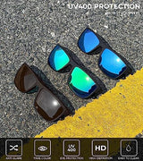 KALIYADI Polarized Sunglasses for Men, Lightweight Sun Glasses with UV Protection for Driving Fishing Golf