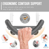 Agrish Bed Rails for Elderly Adults Safety - with Motion Light & Storage Pouch, Bedside Assist Bar with Support Legs for Seniors & Surgery Patients - Medical Bed Rail