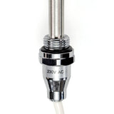 Kudos-Trading Heated Towel Rail Replacement Element 150W 200W 300W 400W 500W 600W 800W IPX4 Waterproof Fast Heating Compatible with Most Rails Easy Installation Upgrade Your Bathroom Experience (600W)