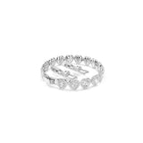 Swarovski Ariana Grande x Soft Crystal Bracelet in Rhodium Finish - Part of the Ariana Grande x Capsule Collection