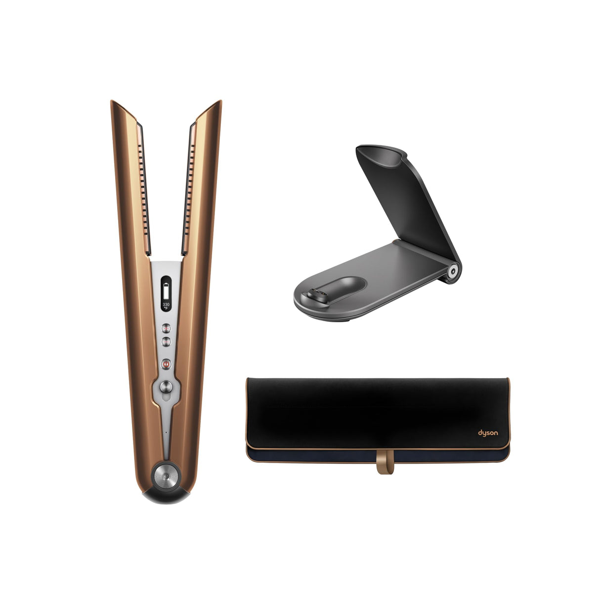 Dyson Corrale™ Hair Straightener, Nickel/Copper