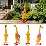 The Aura Collective 22" Duck Garden Statue Set of 2 Metal Ducks