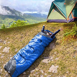 tuphen- Sleeping Bags for Adults Kids Boys Girls Backpacking Hiking Camping Microfiber Liner, Cold Warm Weather 4 Seasons Indoor Outdoor Use, Lightweight & Waterproof
