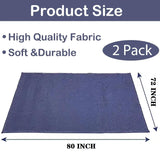 PONGHEI 2 Moving Blankets 80"x 72" Heavy Duty Packing Blankets for Shipping Thick Furniture Wrapping for Moving Supplies Professional Quilted Shipping
