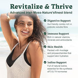 16 in 1 Sea Moss Gummies | Sea Moss Gummies for Women Men with Black Seed Oil, Burdock Root, Bladderwrack, Manuka Honey, and 10 More