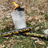 Rope (1 Rope) | 100% Weatherproof Fire Starter for Campfires | Can Light 50+ Fires with Over 4.5 Hour Burn Time | Infinite Shelf Life for Emergency Survival Kits | Made in USA