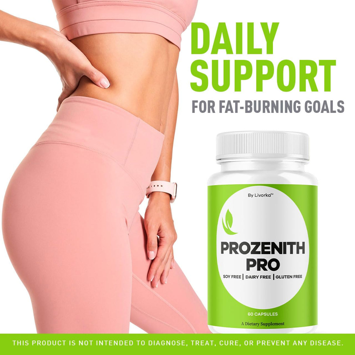 LIVORKA (2 Pack) Prozenith Pro Capsules - Official Prozenith Pro Pills Supplement Premium Formula, Natural Support for Overall Health & Wellness, Pro ZenithPro Reviews, 120 Capsules for 2 Months