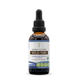 Secrets of the Tribe Wild Yam Alcohol-Free USDA Organic Tincture (Glycerite) 695 mg Responsibly farmed Wild Yam (Dioscorea Villosa) Dried Root (2 Fl Oz) Hormone Support Supplement