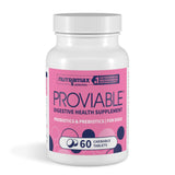 Nutramax Proviable Probiotics + Prebiotics for Dogs, Chewable Tablets, 60ct