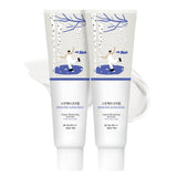 Birch Juice Moisturizing Sunscreen (SPF50+ PA++++) | A moisturizing sunscreen, No White Cast, Strong UV Protection, Moist Essence Type, Ocean Friendly-Reef Safe (1.69fl.oz) 100% （2pcs）