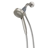 Moen Engage Magnetix Shower Head with Handheld Sprayer, 6 Spray Functions, Spot Resist Brushed Nickel, 26100EPSRN
