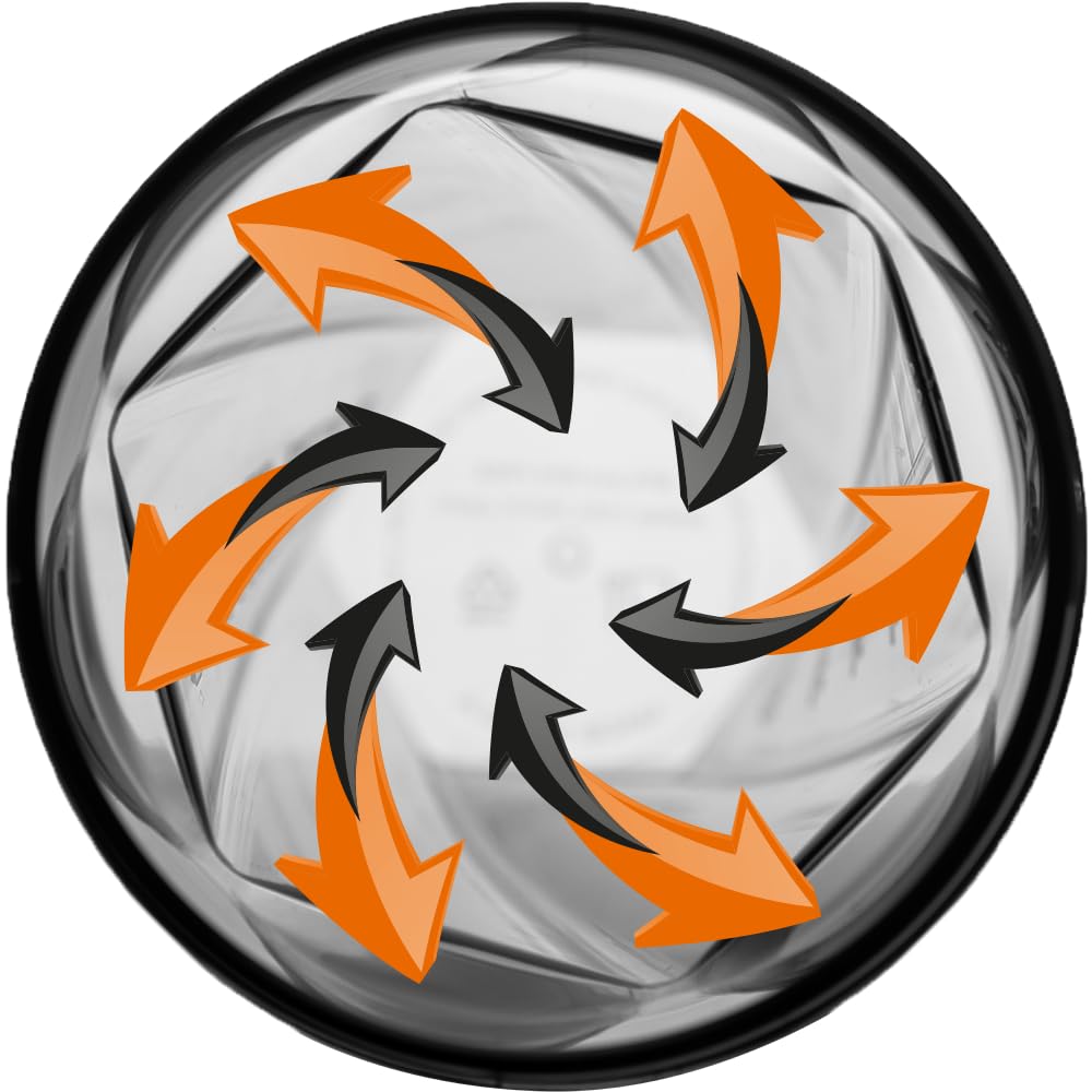 HELIMIX 1.5 Vortex Blender Shaker Bottle Holds Upto 20oz | No Blending Ball or Whisk | USA Made | Portable Pre Workout Whey Protein Drink Shaker Cup | Mixes Cocktails Smoothies Shakes | Top Rack Safe