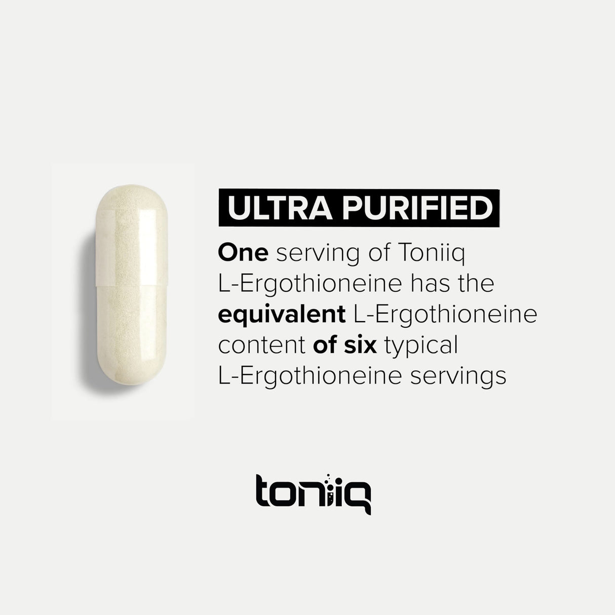 Ergothioneine with Clinically Studied MitoPrime® - High Potency 30mg with 98% Purity - Fermentation-Based L Ergothioneine Supplement - Longevity and Immune Support - Third-Party Tested, 90 Capsules