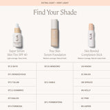 ILIA - True Skin Serum Foundation | Non-comedogenic, Cruelty-Free, Vegan, Weightless Feel, Buildable Coverage, Safe For Sensitive Skin (Formentera SF1)