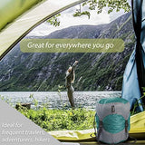 Frelaxy Compression Sack, Ultralight Sleeping Bag Stuff Sack, 40% More Storage! 11L/18L/30L/45L/52L, Compression Stuff Sack - Space Saving Gear for Camping, Hiking, Backpacking