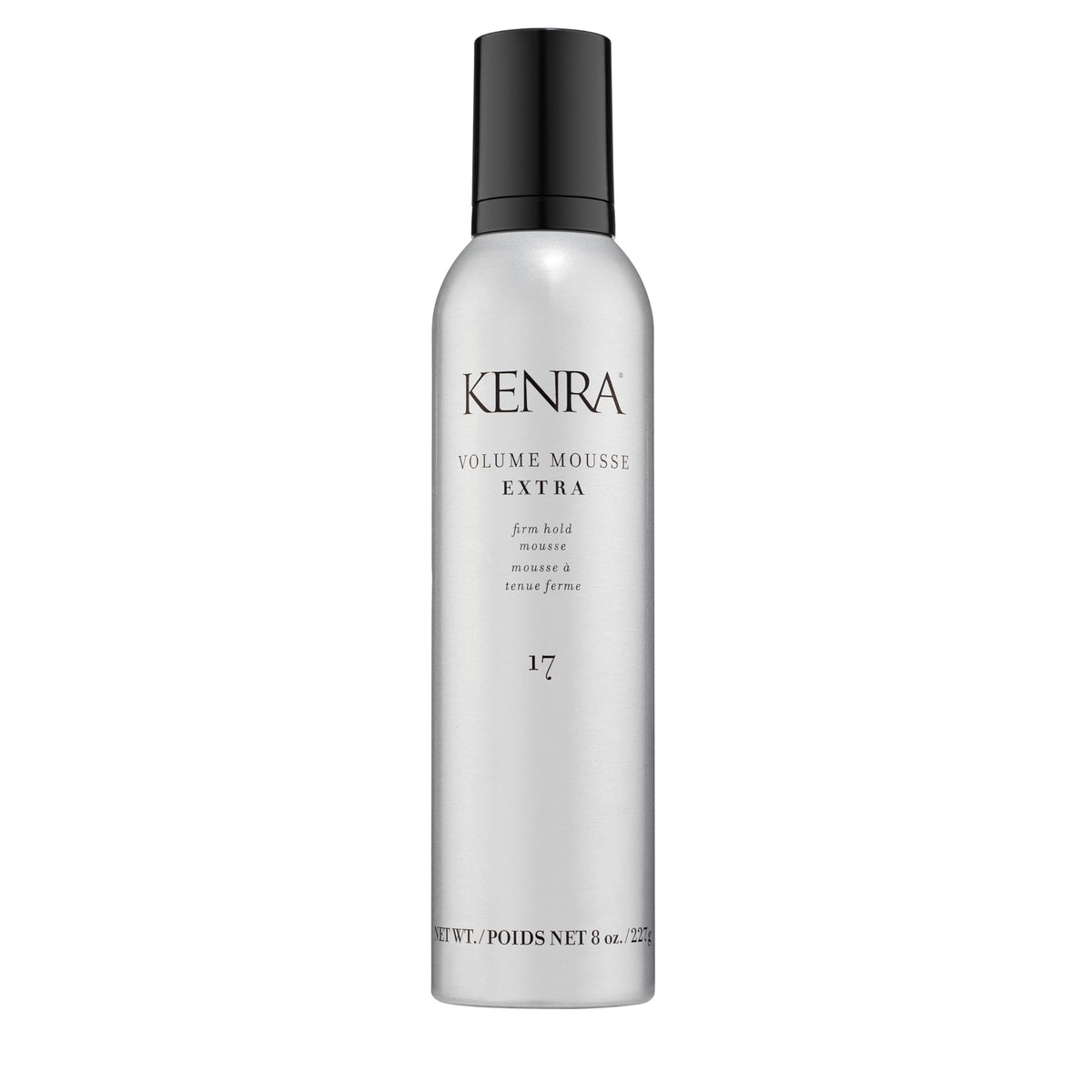 Kenra Volume Mousse Extra 17 | Firm Hold Mousse | Non-drying, Non-flaking Lightweight Formula | Tames Frizz & Conditions |Thermal Protection up to 450F| All Hair Types | 8 oz