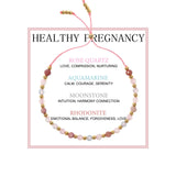 Flvkev Pregnancy Must Haves Bracelet, Announcement Pregnancy Gifts For Expecting New Mom, First Time Mama Gifts for Pregnant Women 1st Time Mom To Be Spiritual Mothers Day Gift (style 1)