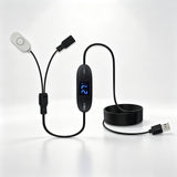 5V USB Digital Temperature Controller Socket, 0-60°C Adjustable Thermostat with Magnetic Probe,2A10W Output for USB Fan,Reptile Tank,Greenhouse,Aquarium &AV Cabinet Temperature Control and Ventilation